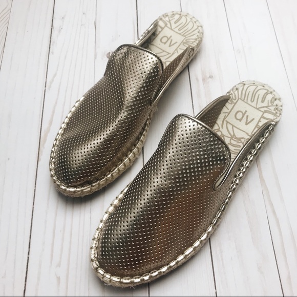 Dolce Vita Shoes - DV Dolce Vita Rose Gold Espadrilles Mule